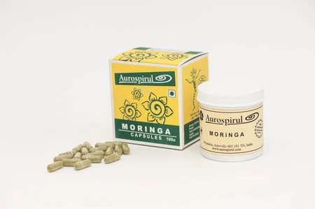 Aurospirul Moringa 100 Kapsułek Przeciwutleniacz