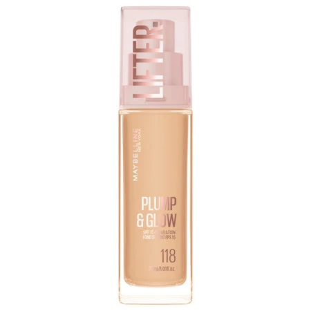 Lifter Plump &amp; Glow podkład rozświetlający 118 30ml