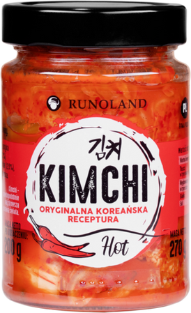 Runoland Kimchi hot tradycyjne 300 g