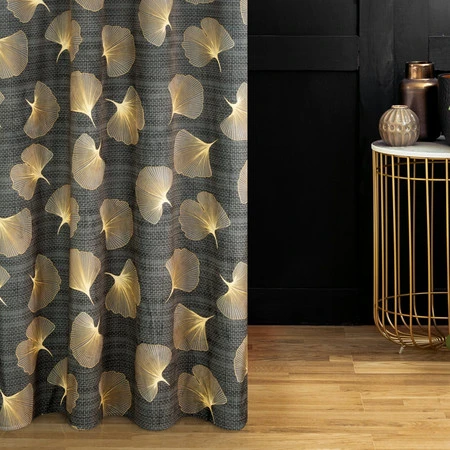 ZASŁONA GOTOWA D91 OFELIA 140 X 250 CM GRAFITOWY