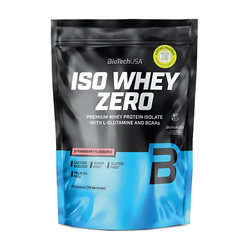 BioTech USA Iso Whey 454 g lactose reduced o smaku truskawkowym