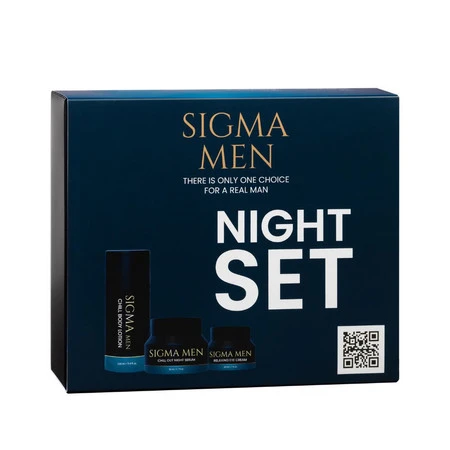 Night Set zestaw lekki balsam do ciała 100ml + serum na noc 50ml + krem pod oczy 30ml