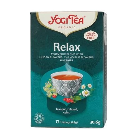 HERBATKA RELAX BIO (17 x 1,8 g) 30,6 g - YOGI TEA