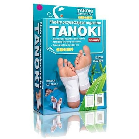  Plastry Oczyszczające TANOKI (10 szt.)