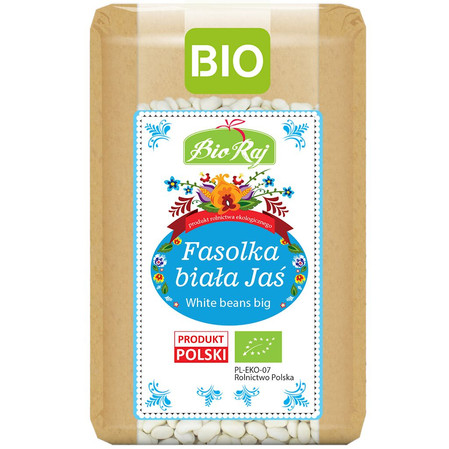 BIO RAJFASOLKA BIAŁA JAŚ BIO (POLSKA) 400 g