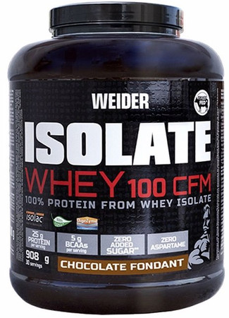 Weider Isolate Whey 100 CFM odżywka białkowa Izolat 2000 g smak czekolada