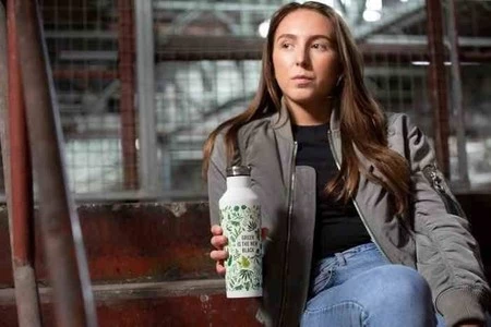 TYP - Butelka termiczna stalowa 500ml GreenNewBlac