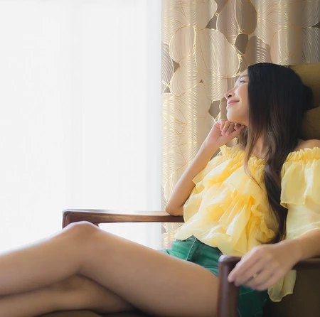 ZASŁONA GOTOWA FREZJA 140 X 250 CM BEŻOWY