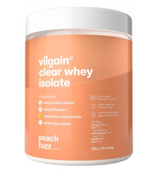 Vilgain Clear Whey Isolate odżywka białkowa serwatka 500 g smak brzoskwinia