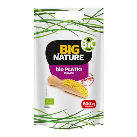 Płatki jaglane bio 800g Duża Paka
