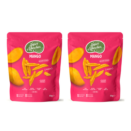 Zestaw: 2x Super Munchies Chipsy Z Mango 50g