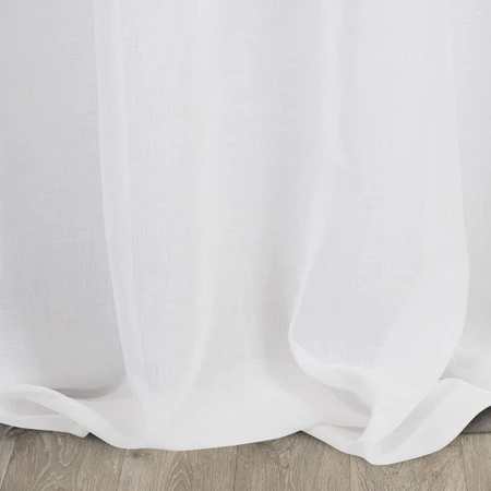 ZASŁONA GOTOWA D91 STELLA 140 X 250 CM BIAŁY