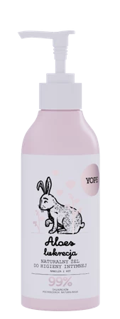 Yope - Naturalny żel do higieny intymnej Aloes i Lukrecja 300ml