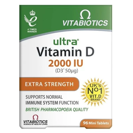 Ultra Vitamin D 2000IU suplement diety 96 tabletek