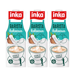 Zestaw: 3x INKA NAPÓJ KOKOSOWY BARISTA 1L