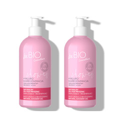 Zestaw: 2x beBIO żel pod prysznic Hyaluro bio Regenereacja 350ml