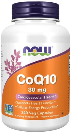 NOW FOODS CoQ10 30 mg (240 kaps.)