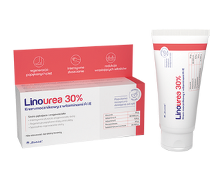 Ziołolek − LINOUREA 30%, krem mocznikowy − 50 g