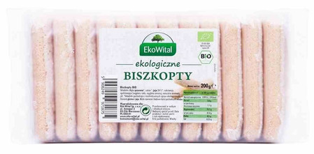  Ekowital − Biszkopty BIO − 200 g
