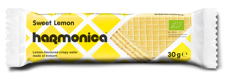 HARMONICA WAFELEK Z KREMEM MLECZNO - CYTRYNOWYM BIO 30 g