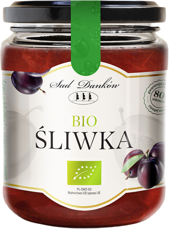 SAD DANKÓW ŚLIWKA 80 % BIO 260 g
