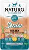 NATURO Senior Dog MINI Indyk Ryż Warzywa 150g