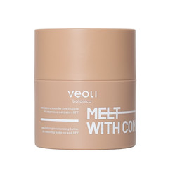 Melt With Comfort emulgujące masełko nawilżające do zmywania makijażu i SPF do skóry suchej i odwodnionej 40g