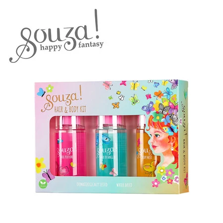 Souza! Zestaw mgiełek do włosów i ciała dla dzieci 3 szt.