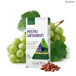 Medica Herbs Pestki Winogron OPC 60 kaps.