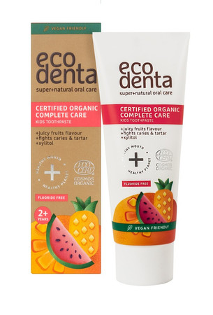 ECODENTA COSMOS Owocowa pasta do zębów dla dzieci, 75 ml