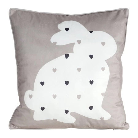 Poszewka dekoracyjna 45X45 BEŻ+B WELWET