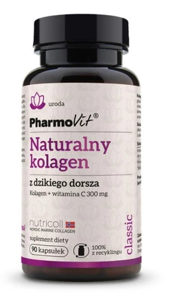 Pharmovit Kolagen naturalny z dzikiego dorsza 90 kaps.