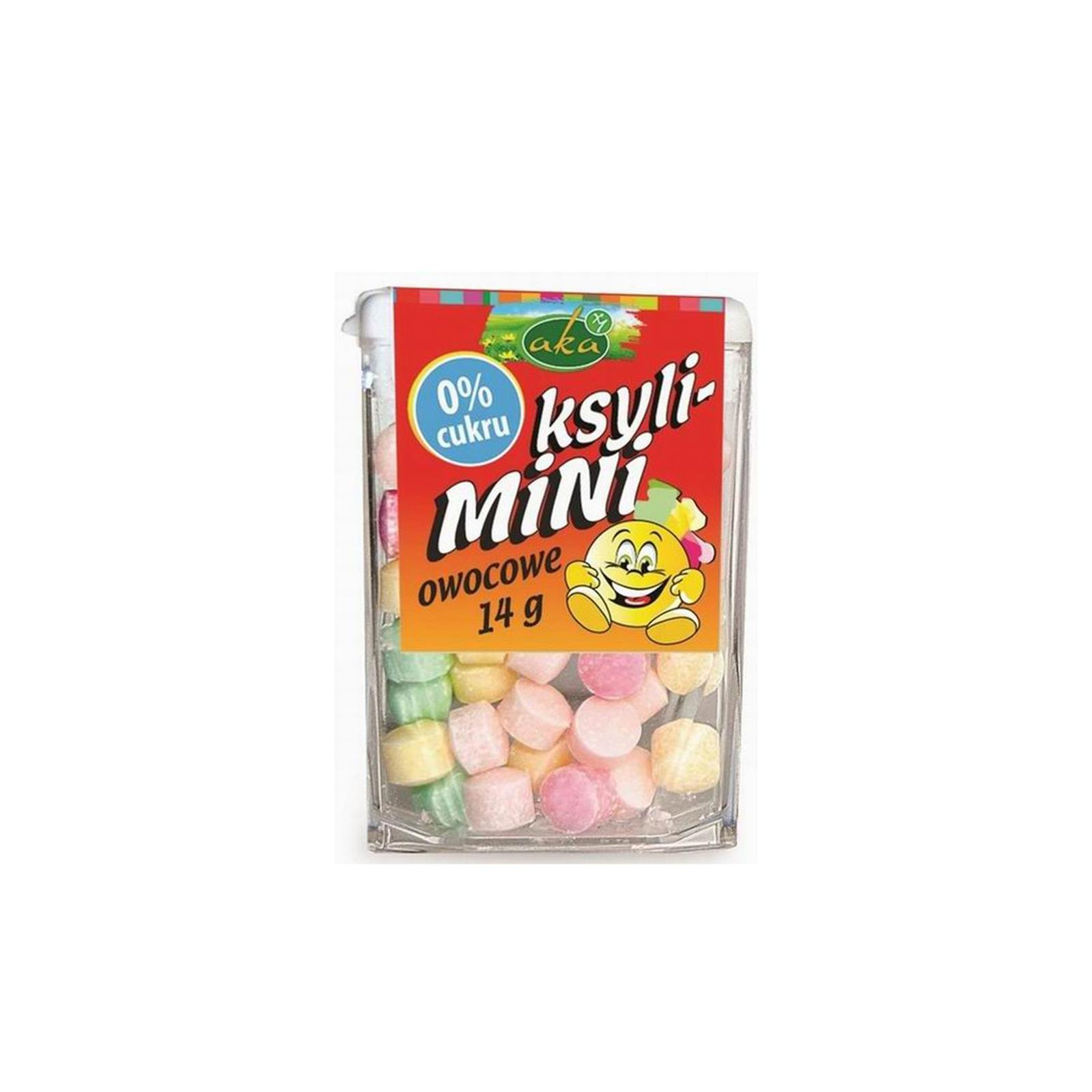 Aka − Ksyli-Mini owocowe 0% cukru − 14 g - Nabea.pl
