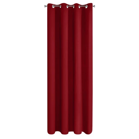 ZASŁONA GOTOWA LOGAN 135 X 250 CM CZERWONY