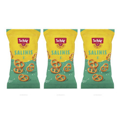 Zestaw: 3x Schar − Salinis, precelki bezglutenowe − 60 g