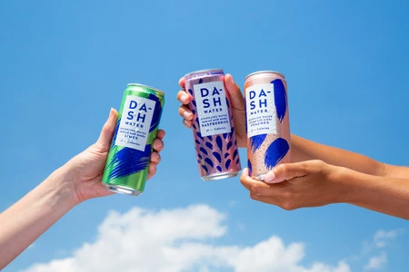 DASH WATER - gazowana GREJPFRUT 330ml