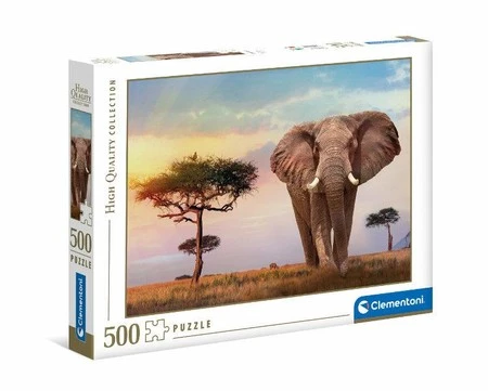 Puzzle 500 HQ Afrykański zachód słońca 35096 -