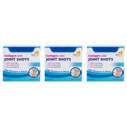 Zestaw 3x Swedish Nutra Collagen 10 000 mg Joint Shots kolagen na stawy 20 szt. x 25 ml