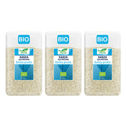 Zestaw 3x Bio Planet − Kasza jęczmienna Bio − 1 kg