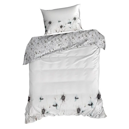 Komplet Pościeli Satynowej Premium22 160 x 200 cm, Biały