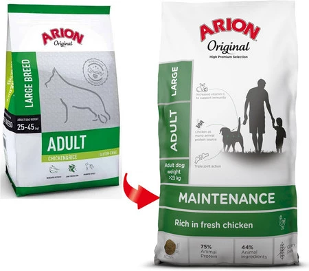 Arion Original Maintenance Adult Large Chicken 12kg
