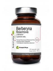 KENAY Berberyna fitosomowa Berbevis® na wsparcie metabolizmu glukozy i gospodarki węglowodanowej 60 kaps.