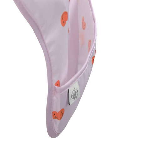 Lassig Zestaw śliniaków wodoodpornych 6m+ Happy Rascals Heart lavender