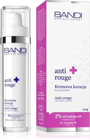 Bandi Medical Expert Anti Rouge kremowa kuracja na naczynka 50ml