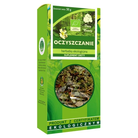 Dary Natury − Oczyszczanie, herbatka ekologiczna − 50 g