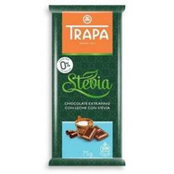 Trapa − Czekolada mleczna ze stewią − 75 g