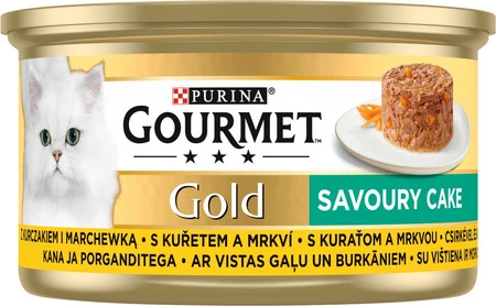 PURINA GOURMET Gold Savoury Cake Kurczak Marchewka 85g