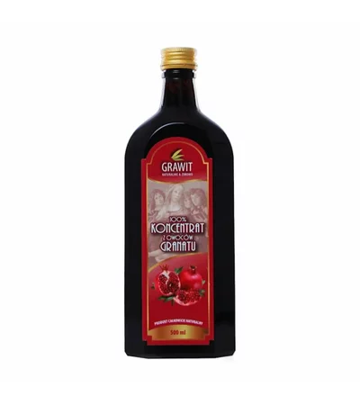 Grawit - 100% Koncentrat z owoców granatu - 500ml