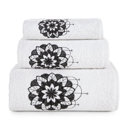 Komplet Ręczników 3 56 x 36 x 7 cm, Biały