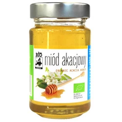 MIÓD AKACJOWY BIO 300 g - BIO PLANET